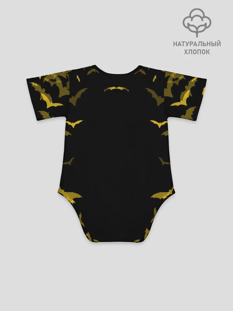 Детское боди / КОТ НА КЛАДБИЩЕ | ХЕЛЛОУИН