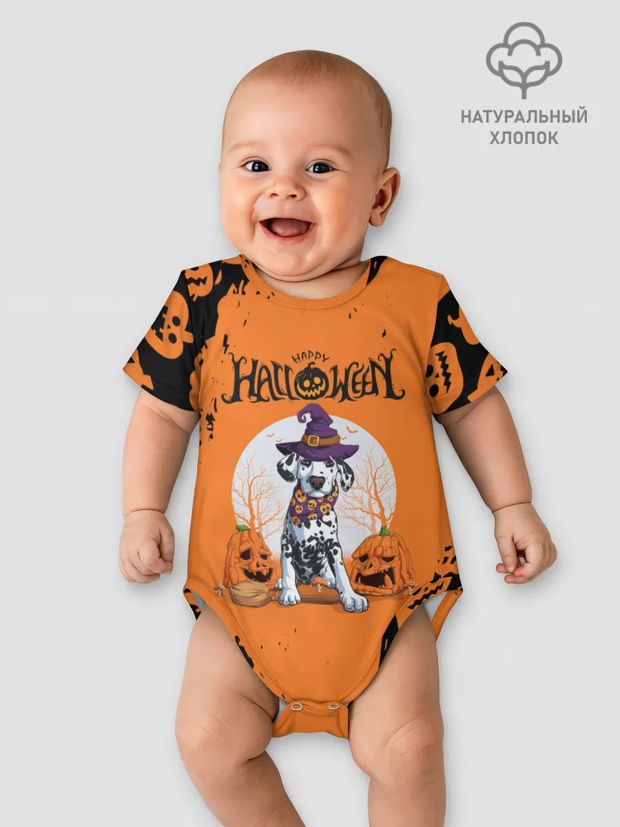 Детское боди / Далматинец в шляпе | Хэллоуин