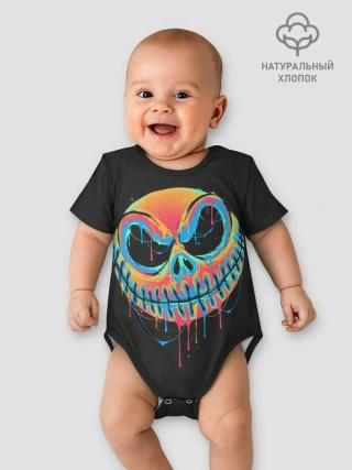 Детское боди / Jack Skellington. Paints