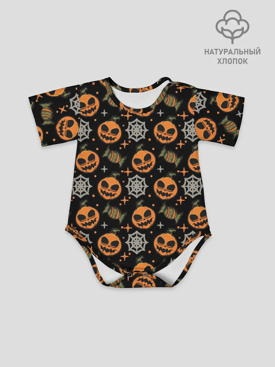 Детское боди / Patern Halloween 26