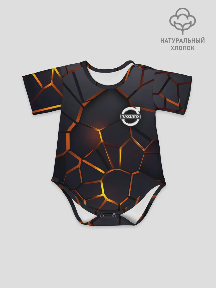 Детское боди / Volvo 3D геометрия