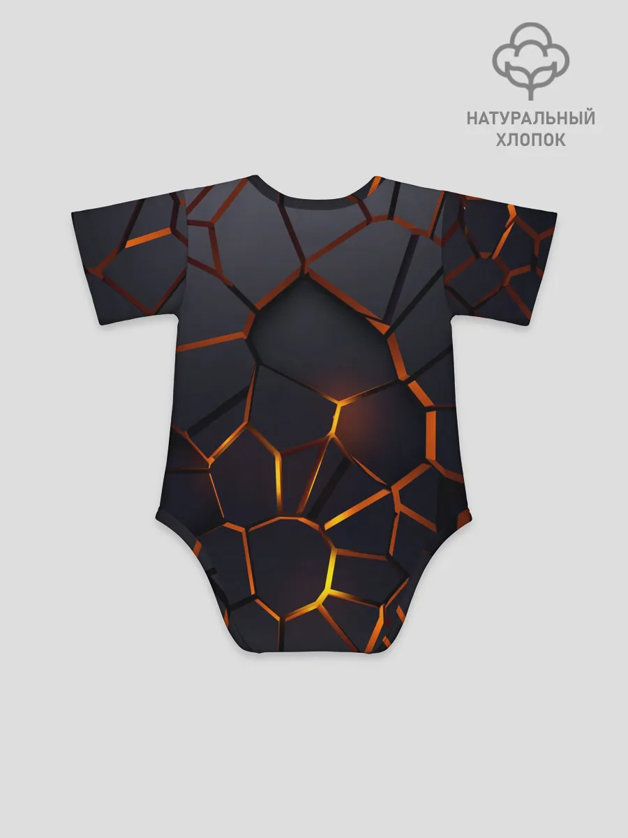 Детское боди / Volvo 3D геометрия