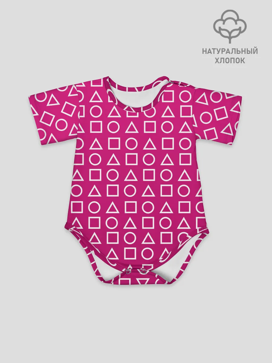 Детское боди / ИГРА В КАЛЬМАРА ПАТТЕРН ФИГУРЫ СТРАЖЕЙ