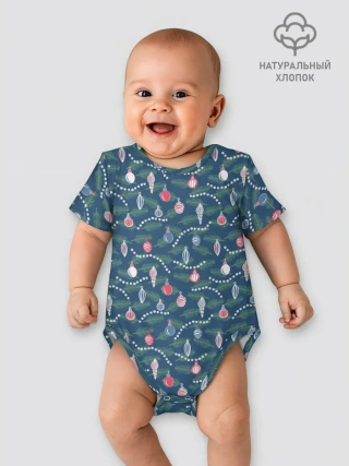 Детское боди / Новогодняя Ёлка