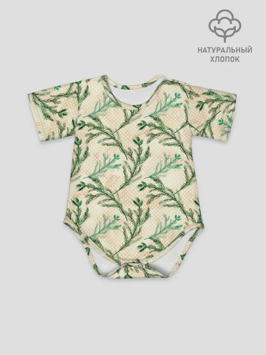 Детское боди / Ель новогодняя