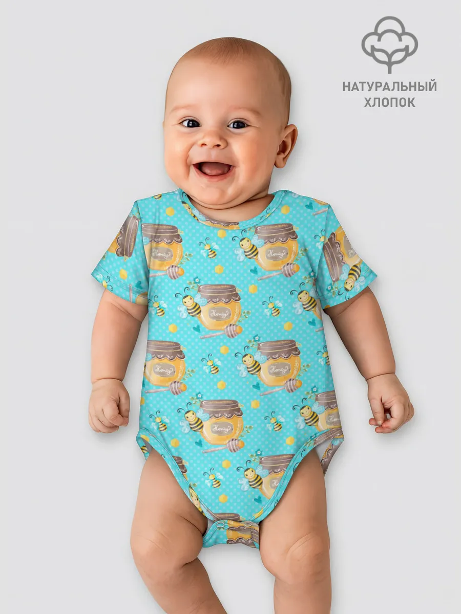 Детское боди / Кто пчелок уважает