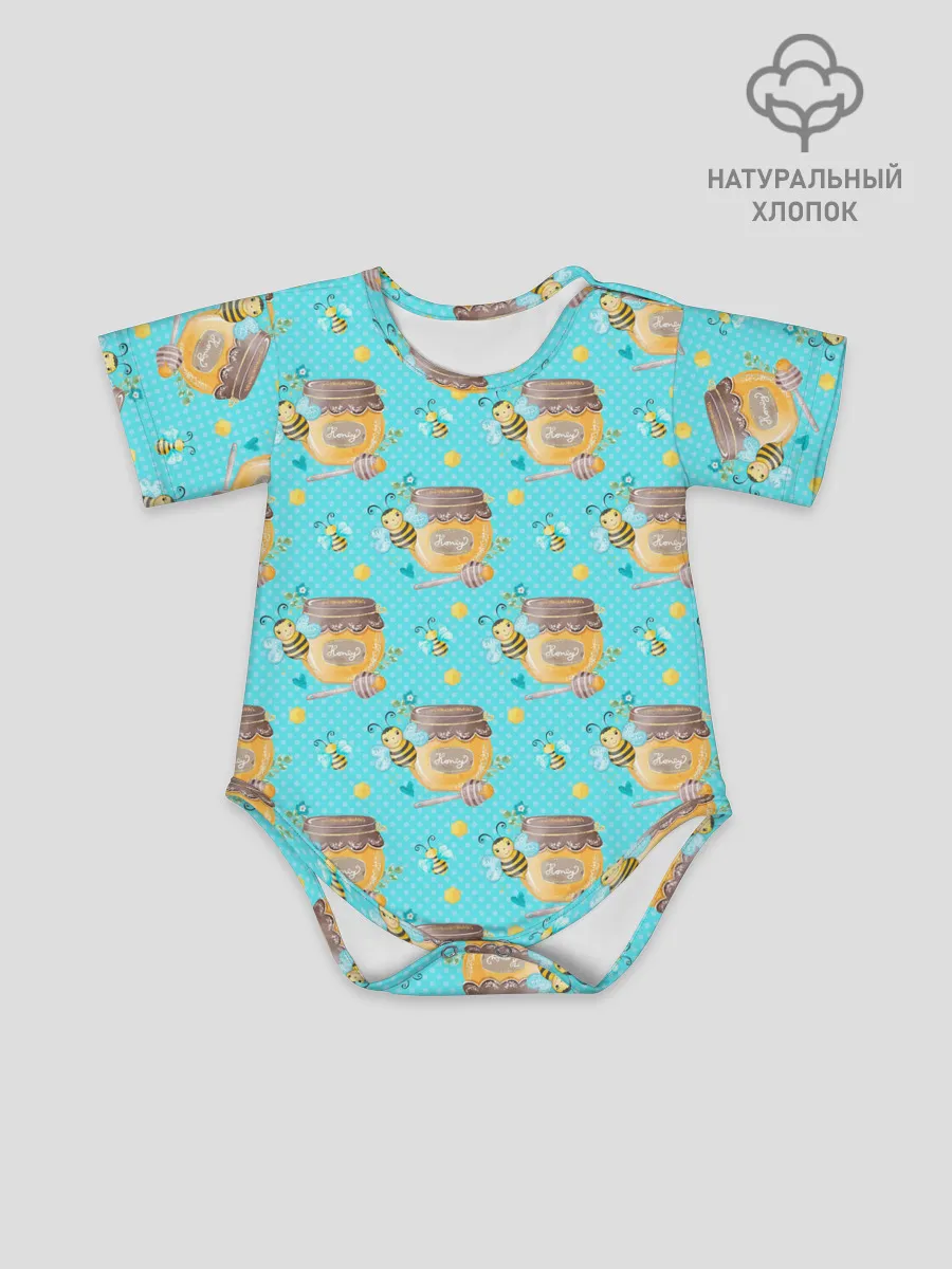 Детское боди / Кто пчелок уважает