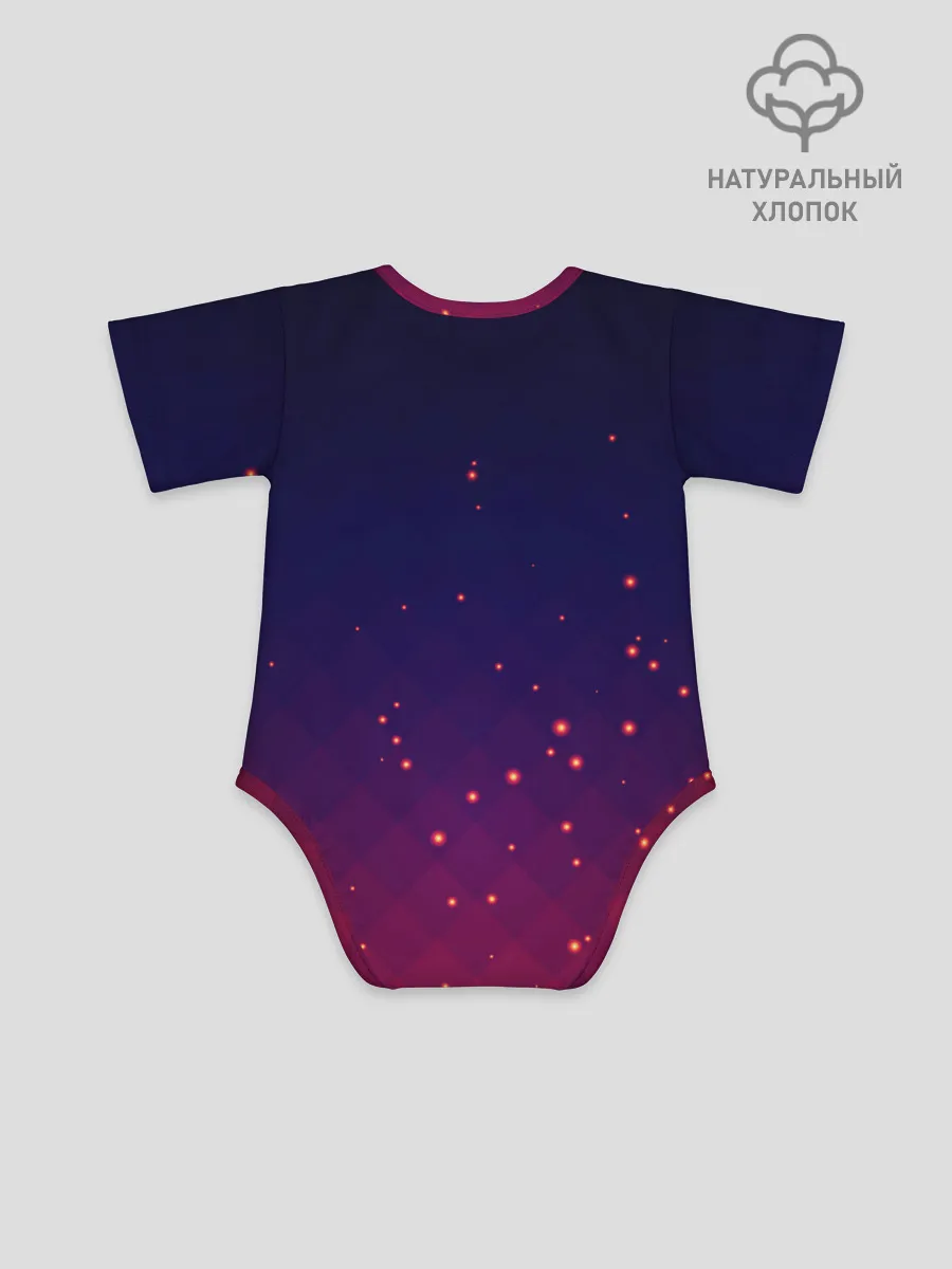 Детское боди / Gradient background