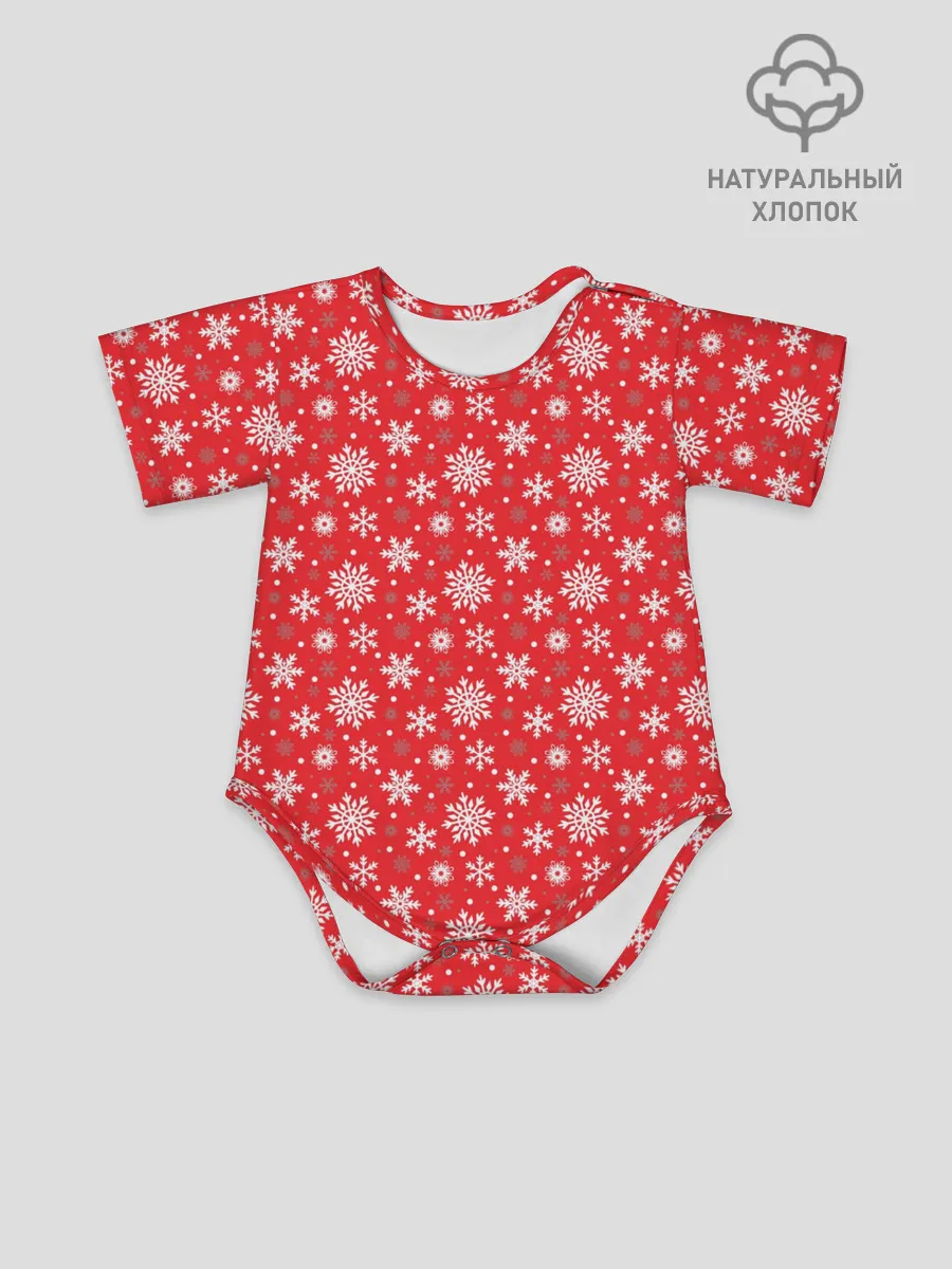 Детское боди / Снежинки