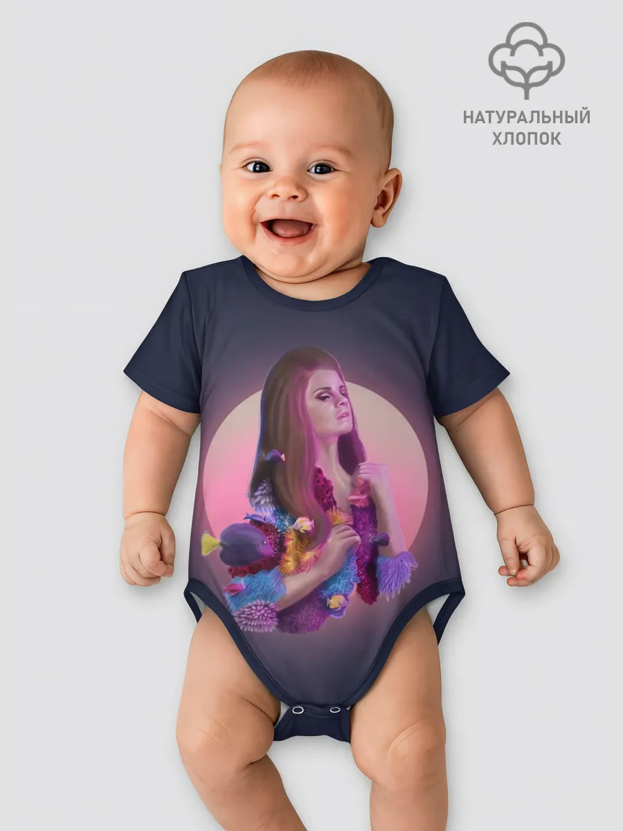 Детское боди / Лана под водой