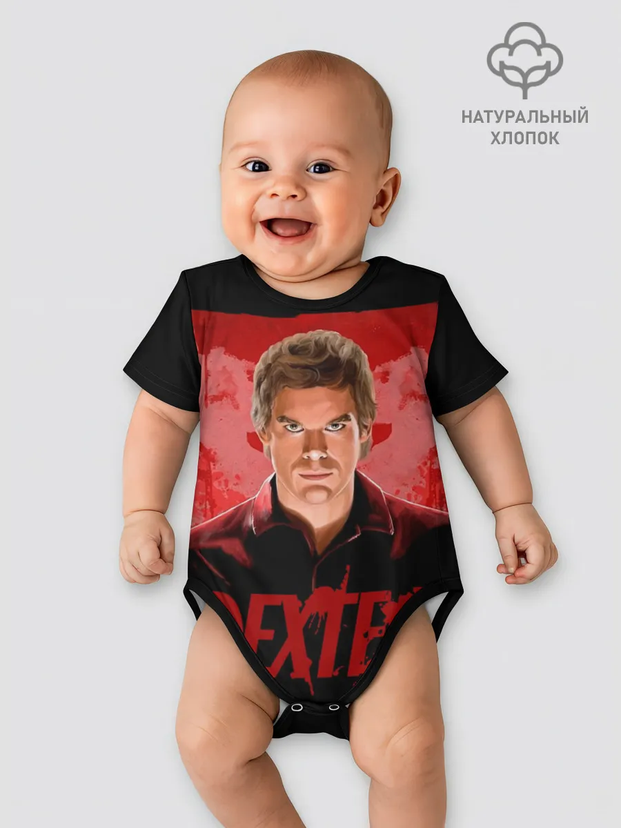 Детское боди / Dexter Декстер портрет постер