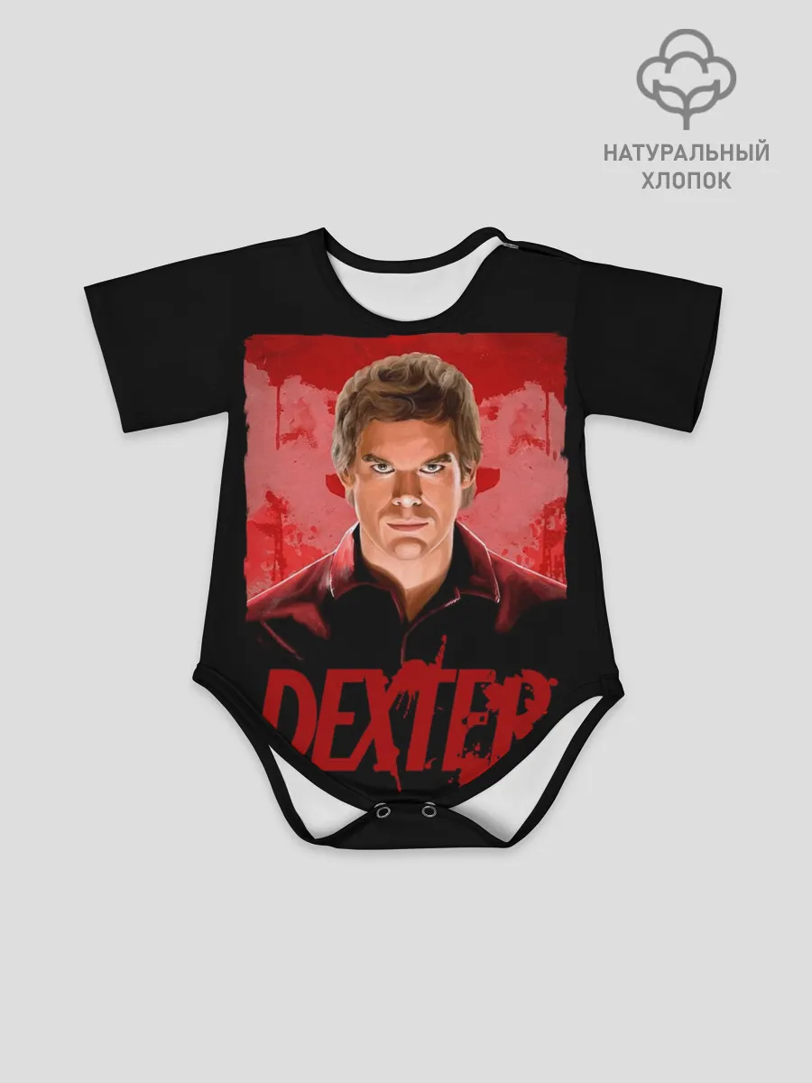 Детское боди / Dexter Декстер портрет постер