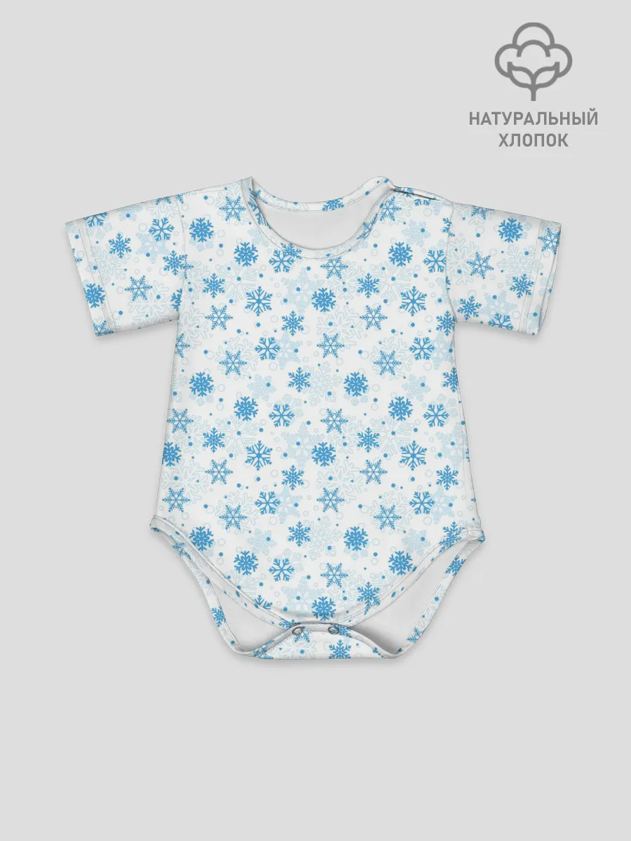 Детское боди / Снежинки