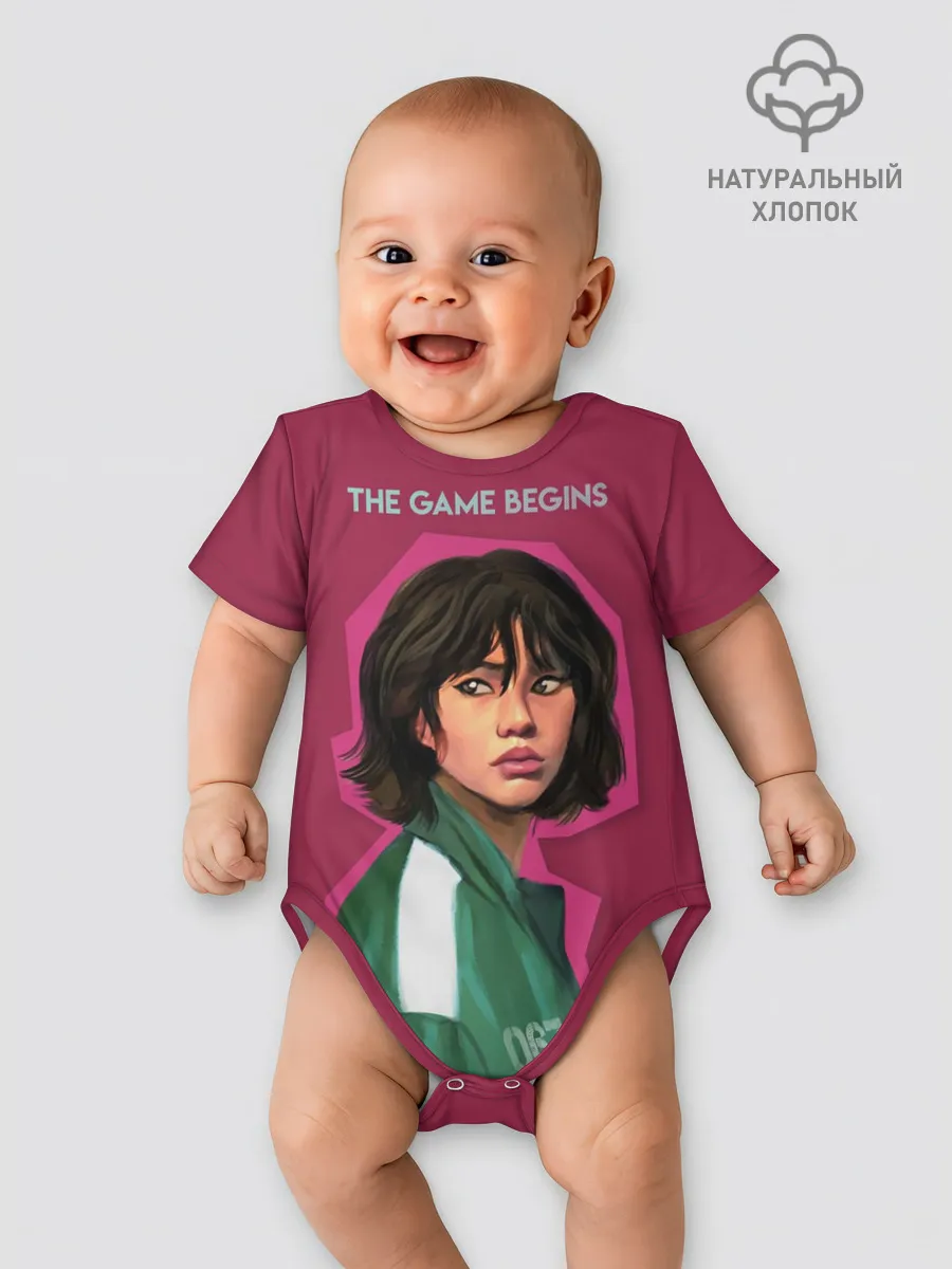 Детское боди / Игрок Ojingeo geim.