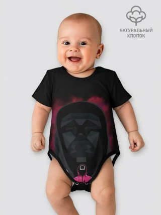 Детское боди / Игра в кальмара Маска