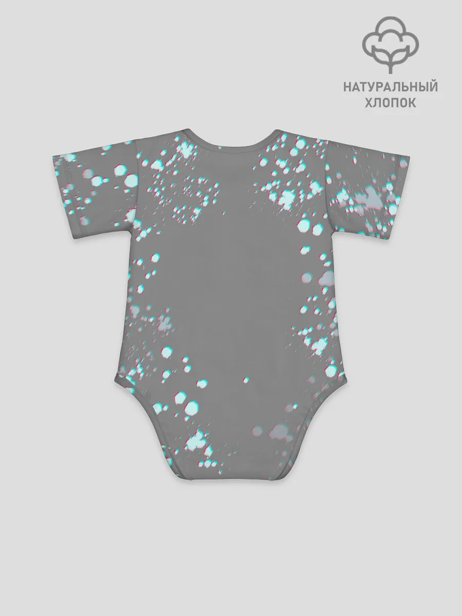 Детское боди / 067 | ГЛИТЧ