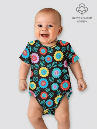 Детское боди / Flоwers