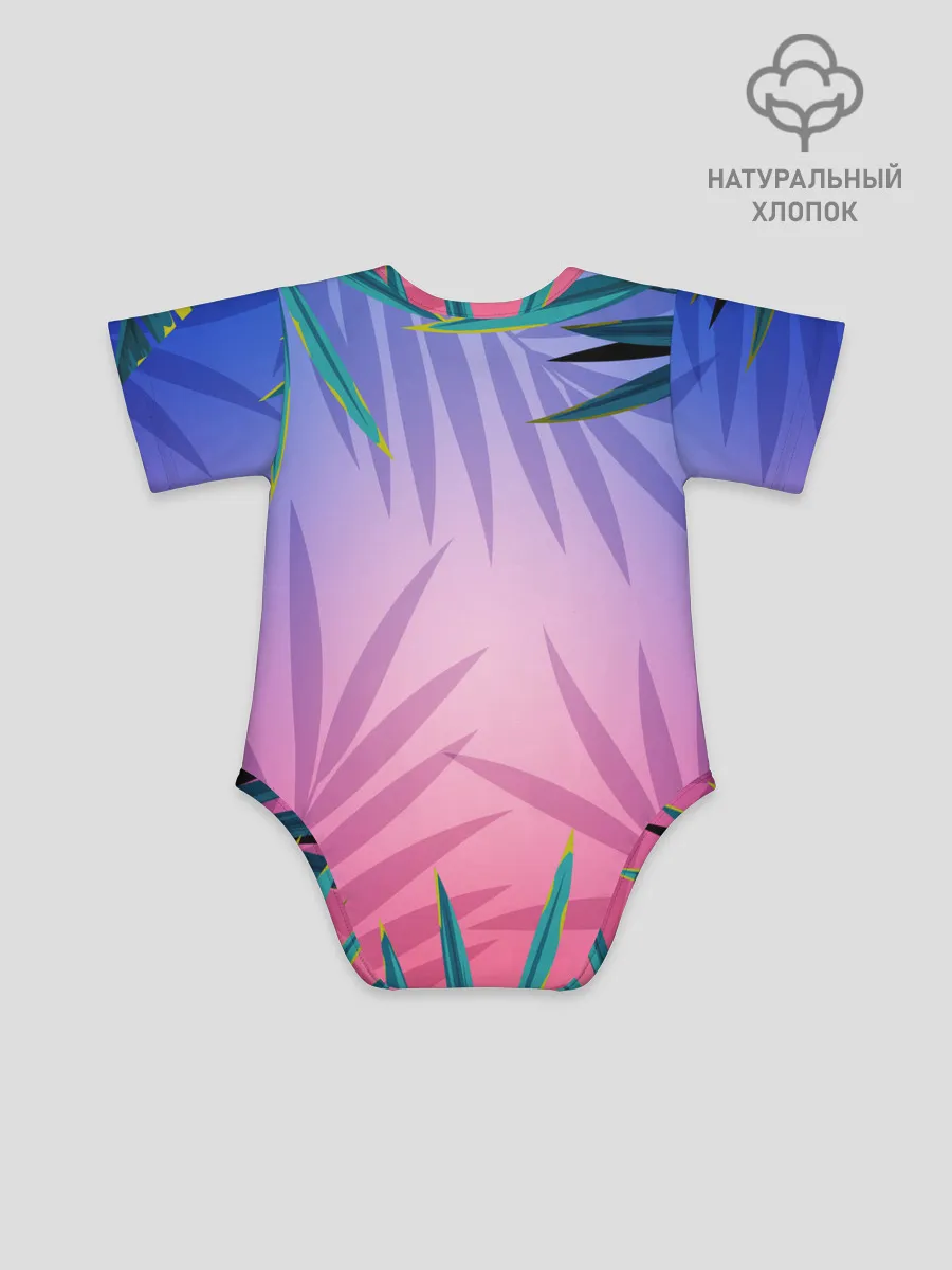 Детское боди / Тигр из абстракций