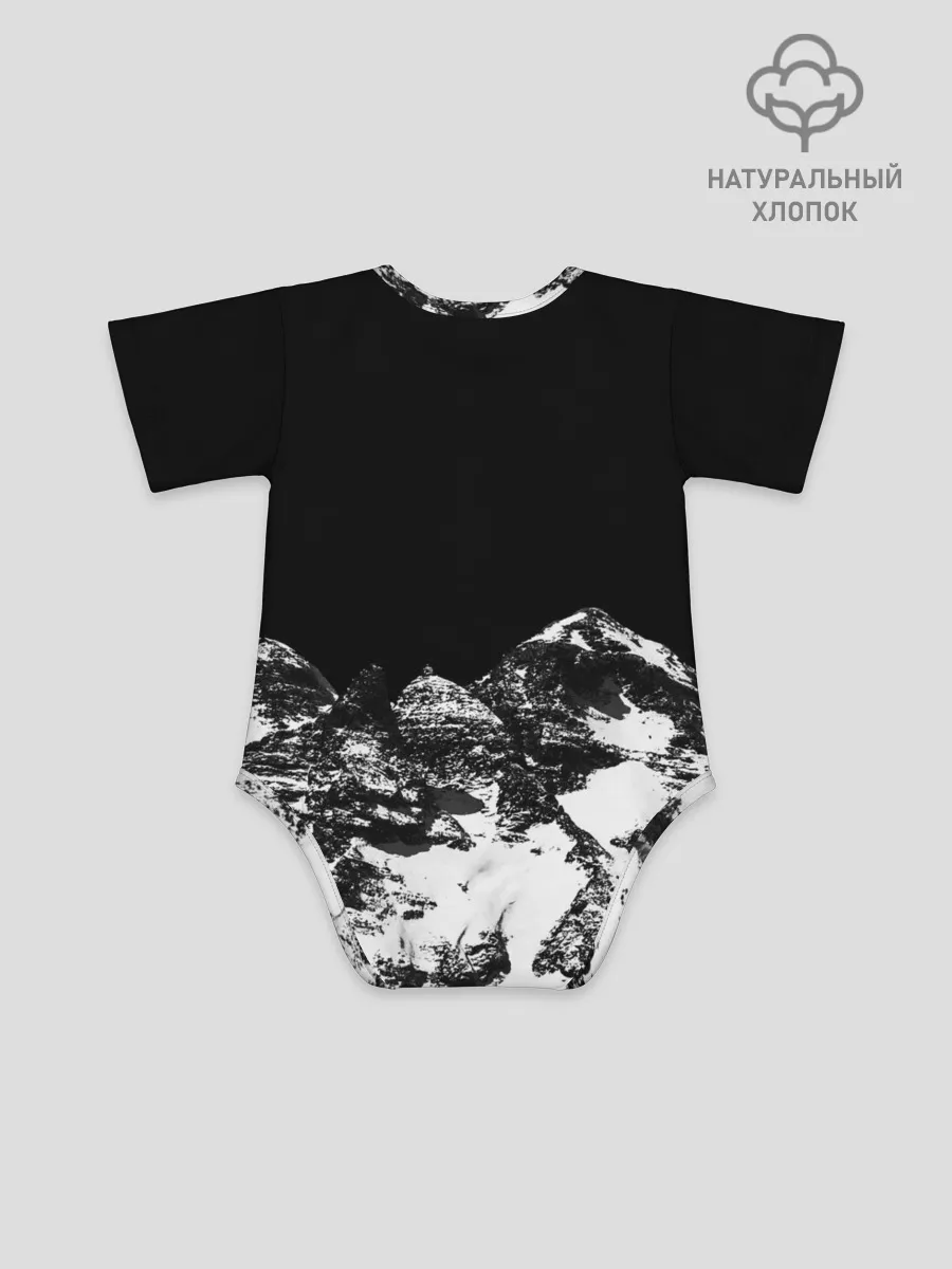 Детское боди / ГОРЫ Ч/Б