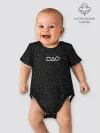 Детское боди / ПАТТЕРН КРУГ КВАДРАТ ТРЕУГОЛЬНИК | PATTERN