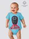 Детское боди / Squid game квадрат - Игра в кальмара