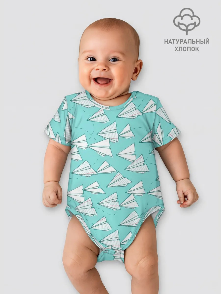 Детское боди / Paper Airlines