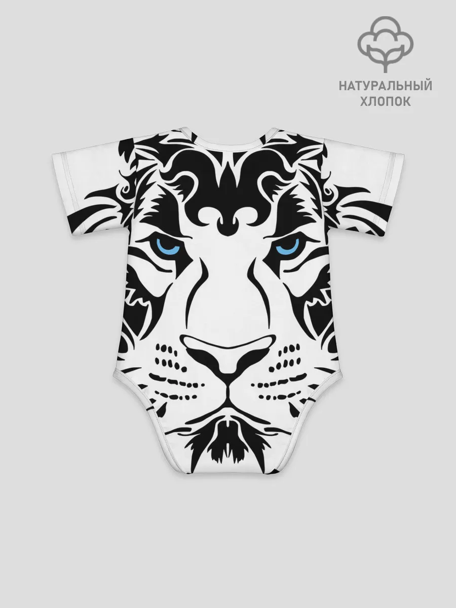 Детское боди / Водяной голубоглазый тигр