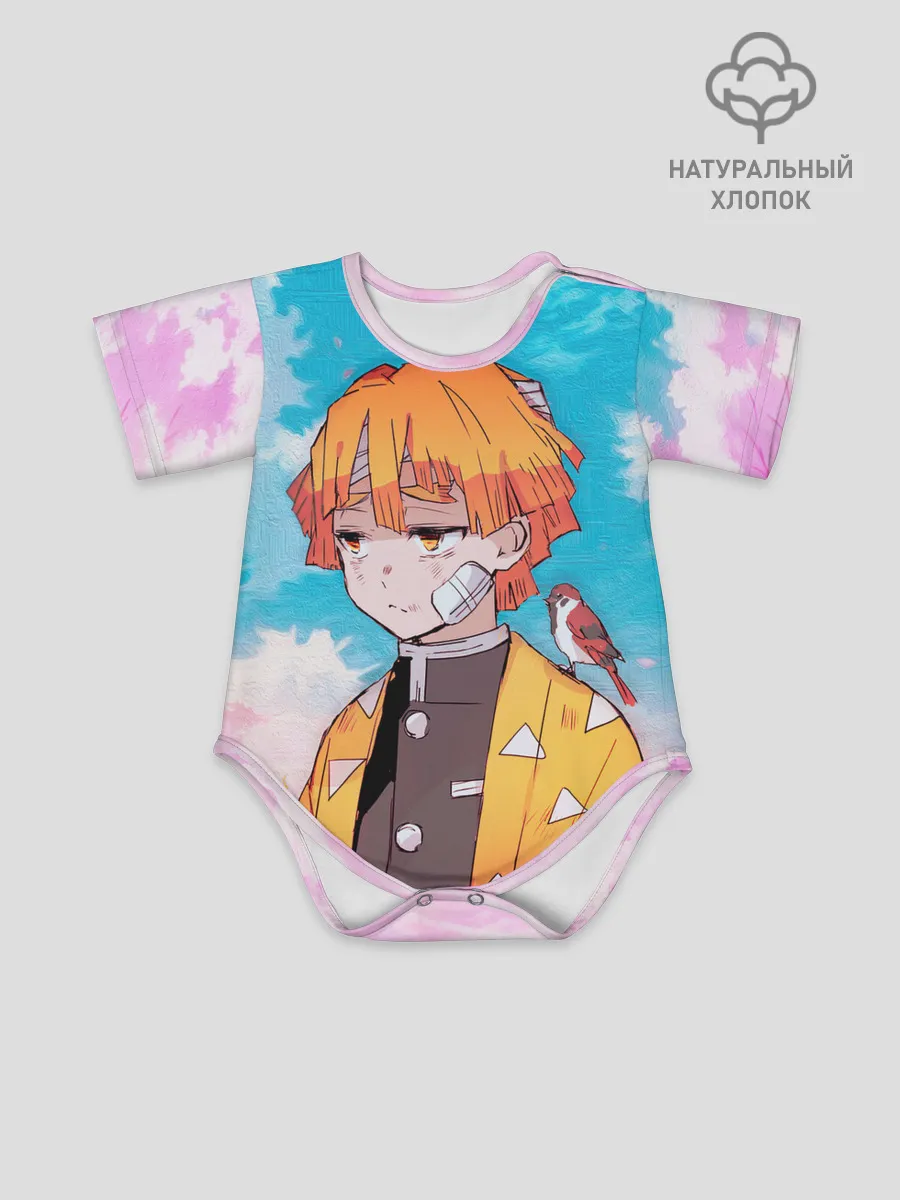 Детское боди / КЛИНОК РАССЕКАЮЩИЙ ДЕМОНОВ, ЗЕНИТЦУ