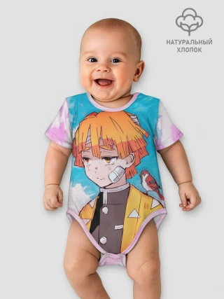 Детское боди / КЛИНОК РАССЕКАЮЩИЙ ДЕМОНОВ, ЗЕНИТЦУ