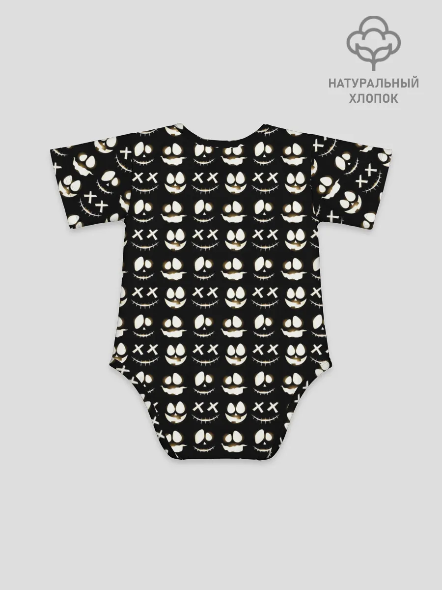 Детское боди / Прикольные смайлы Хэллоуин 2 / Halloween 2