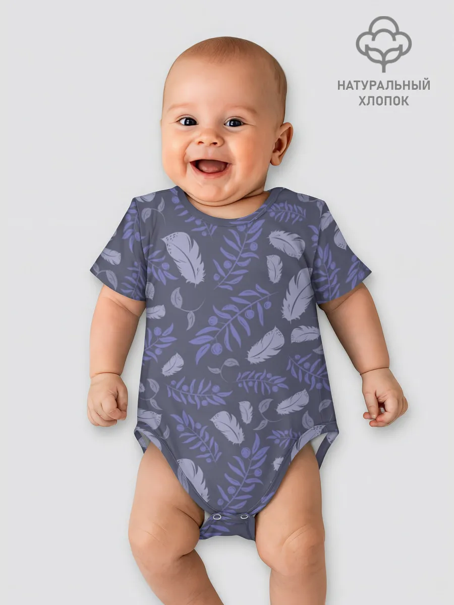 Детское боди / Зимняя абстракция