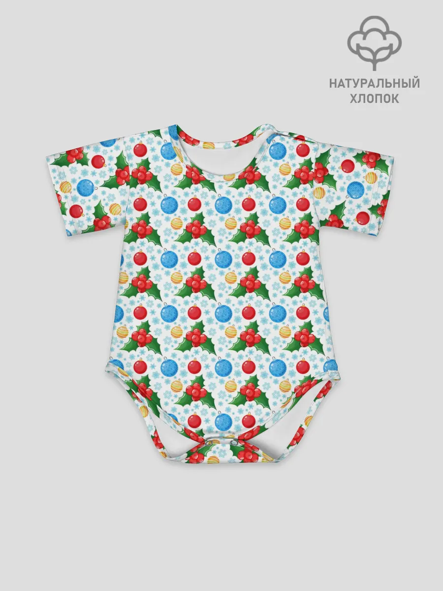 Детское боди / Новогодняя Символика