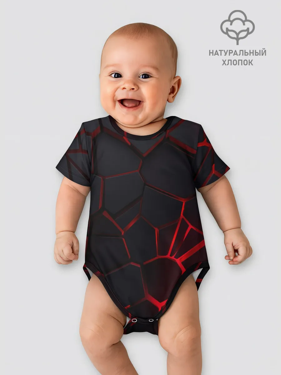 Детское боди / Адские 3D плиты | 3Д геометрия плиты