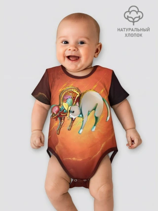 Детское боди / Cat 50/50