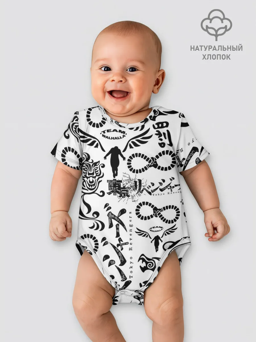 Детское боди / ТОКИЙСКИЕ МСТИТЕЛИ ЛОГОБОМБИНГ