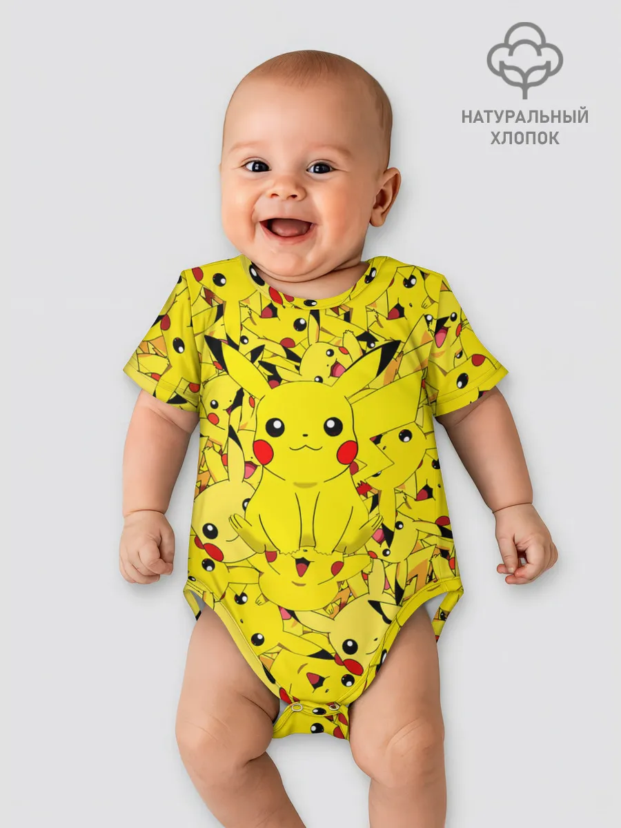 Детское боди / ПИКАЧУ ПОКЕМОН PIKA PIKA