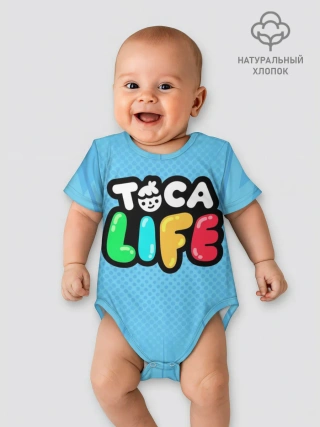 Детское боди / Toca Boca logo | Тока Бока логотип