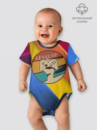 Детское боди / Джойстик | Level Up