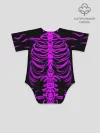 Детское боди / Розовые кости