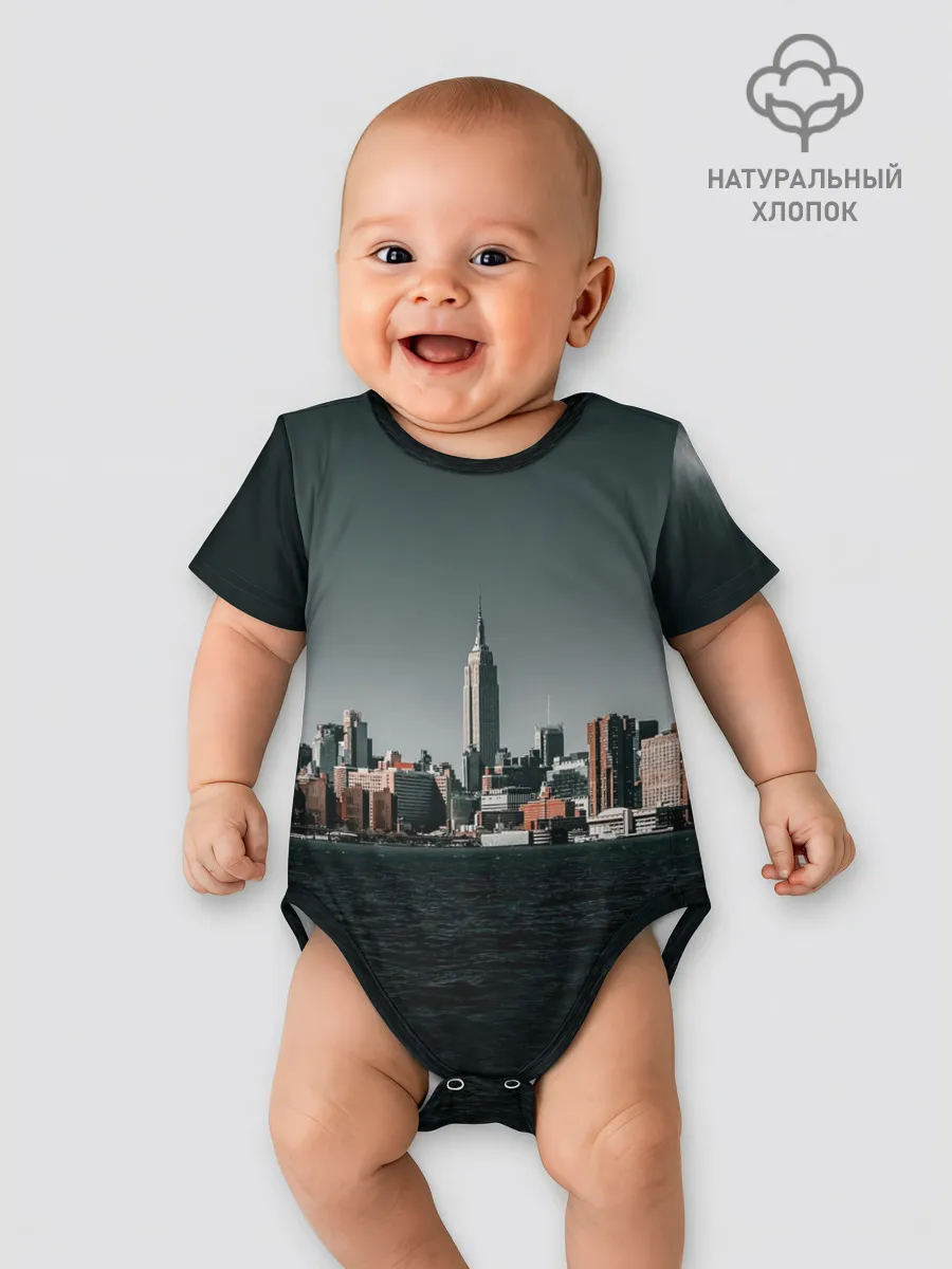 Детское боди / Вид на Нью Йорк