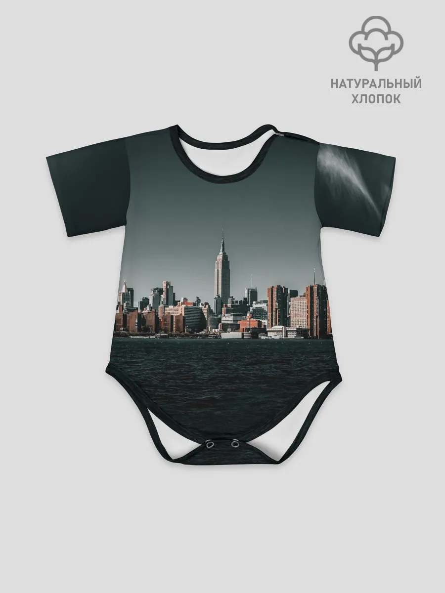 Детское боди / Вид на Нью Йорк