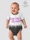 Детское боди / Игра в кальмара фигуры,