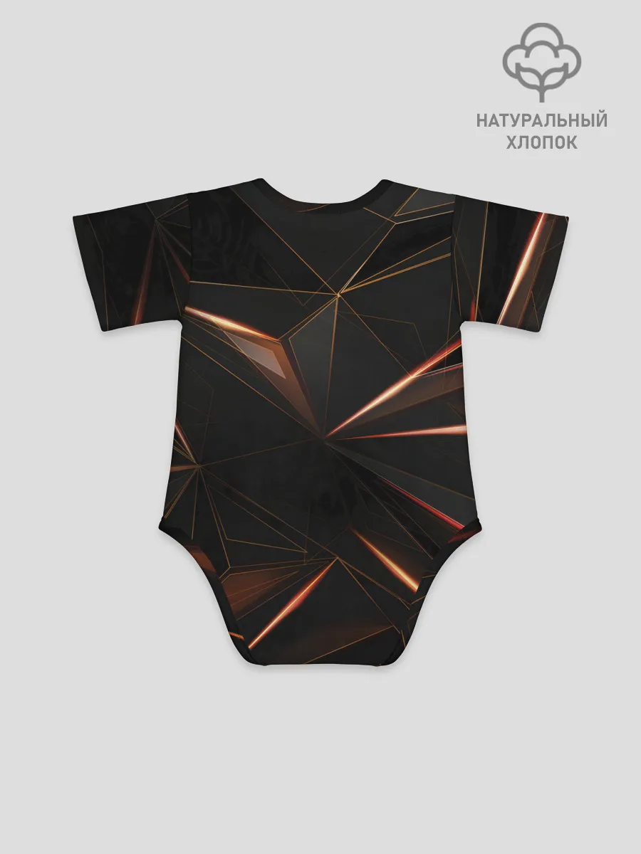 Детское боди / Геометрическая абстракция.