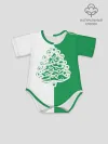 Детское боди / Зелёная Ёлочка