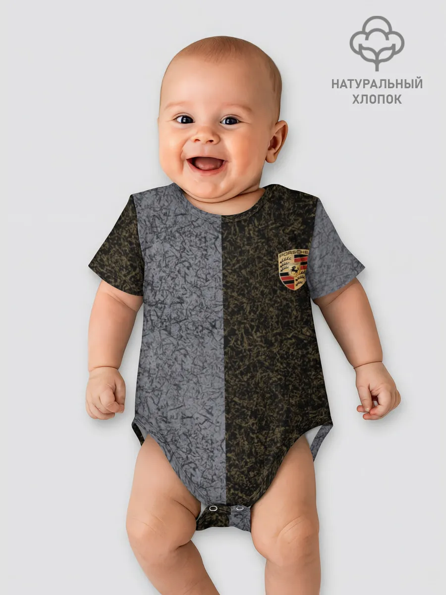 Детское боди / Полярность металлических цветов