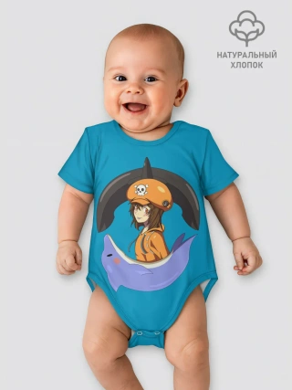 Детское боди / Мэй с дельфином