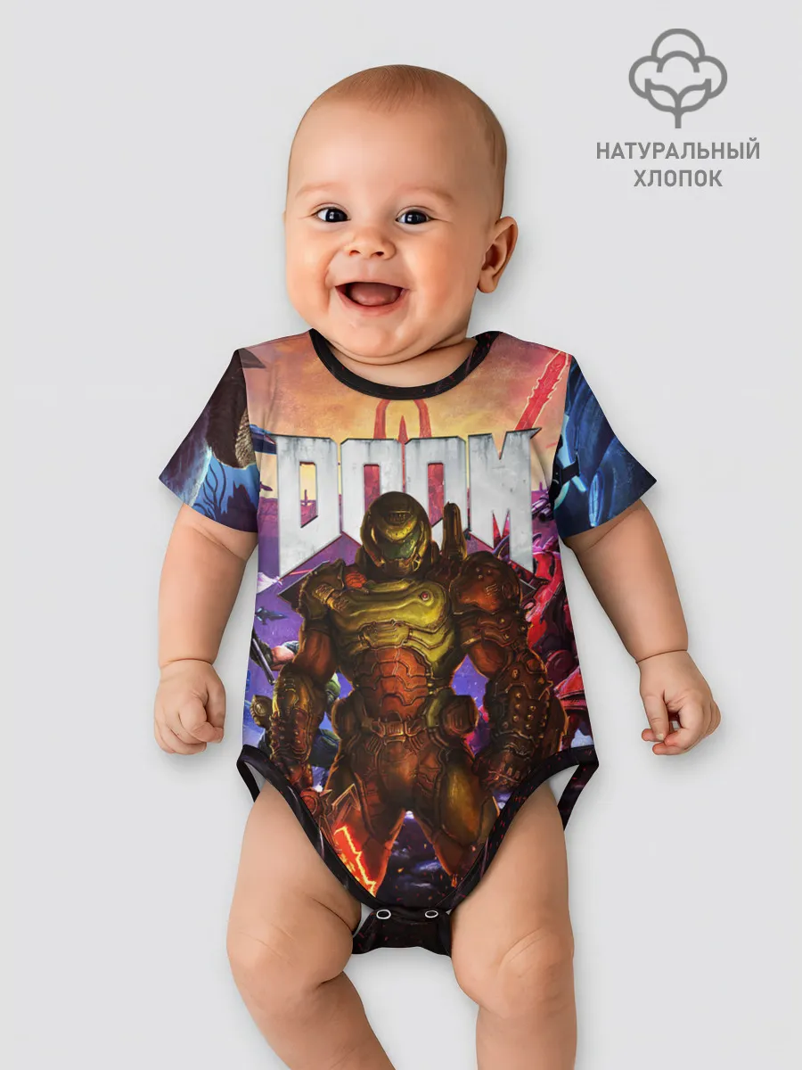 Детское боди / DOOM ETERNAL | ДУМ БИТВА В АДУ