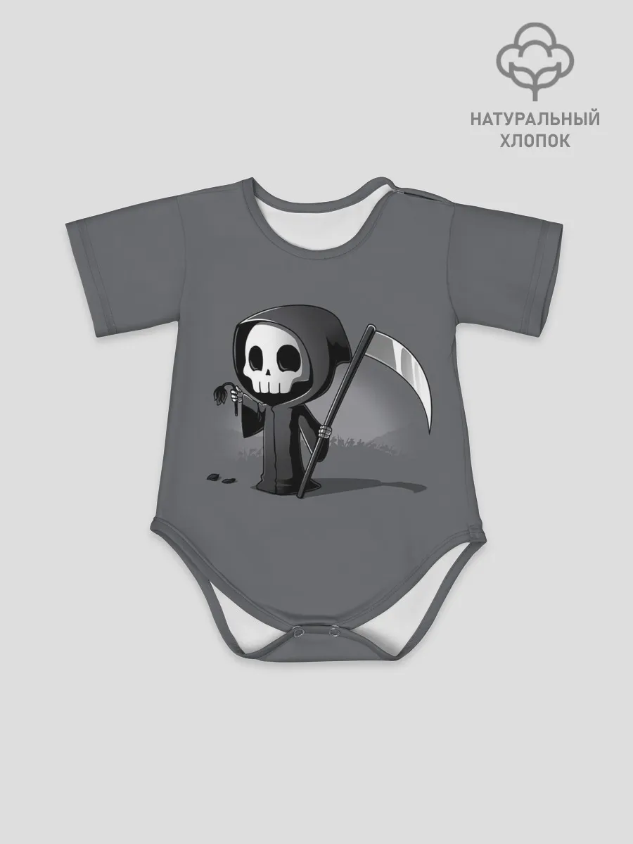 Детское боди / жнец и цветок