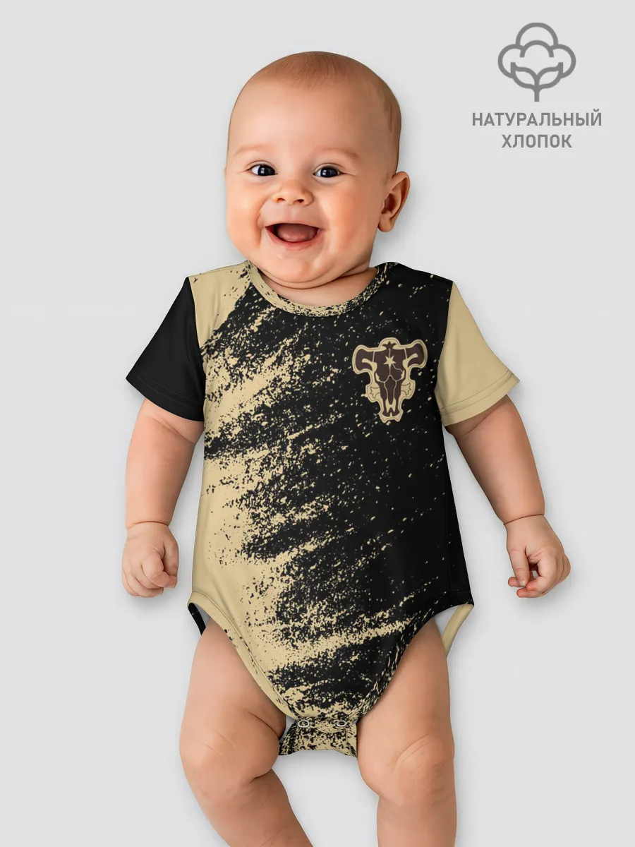 Детское боди / Black clover bull.