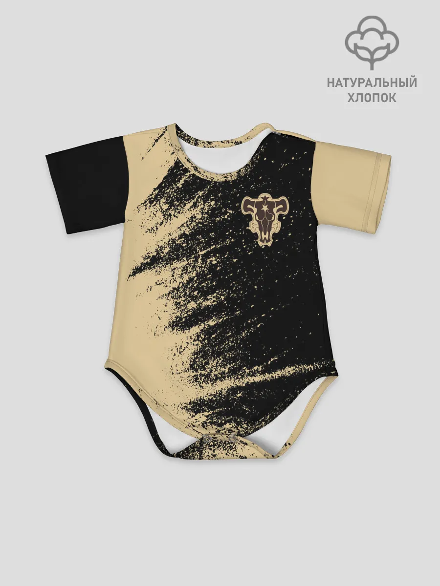 Детское боди / Black clover bull.